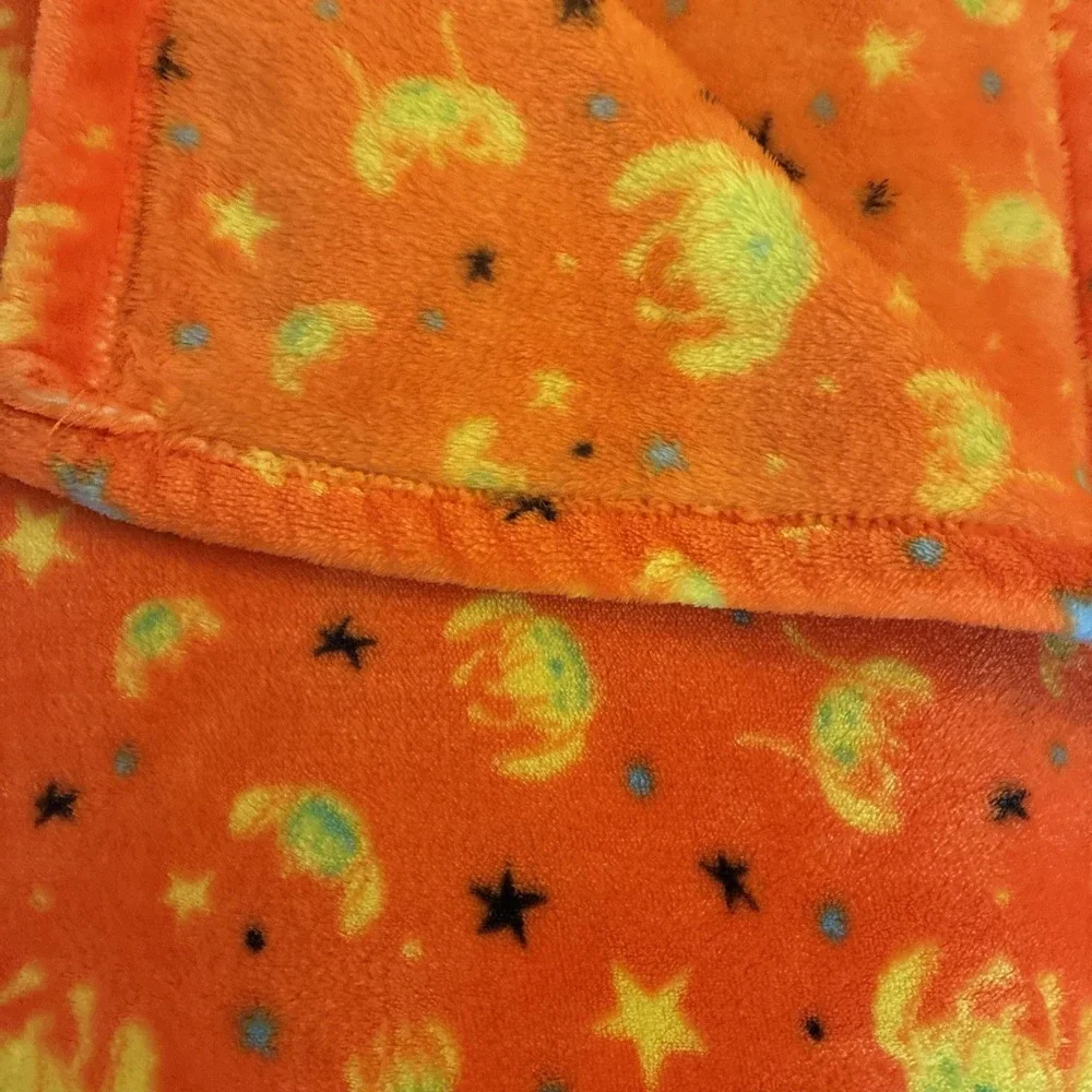Disney Stitch Halloween Small Baby Blanket Plushy Lovey